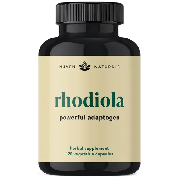 Nuven Naturals Rhodiola Rosea 600 mg Capsules